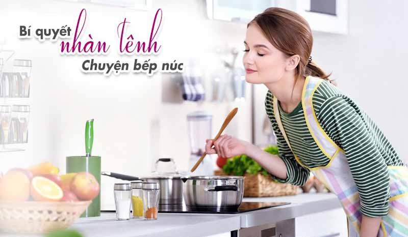 Bí quyết nhàn tênh của phụ nữ hiện đại chuyện bếp núc